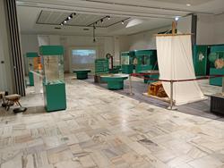 Exhibition hall at the Museum of the Origins of the Polish State in Gniezno