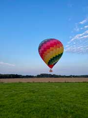 Lądowanie balonu