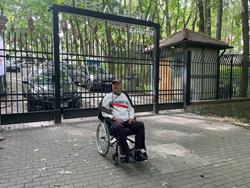 Zamknięta brama dla turystów