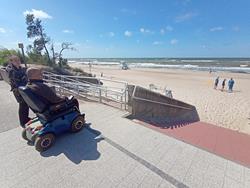 Barrierefreier Strandzugang
