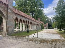 Versperrter Weg im Schloss von Marianne von Oranien